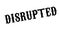 Disrupted rubber stamp