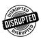 Disrupted rubber stamp