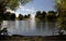 Diss Mere fountain and Park