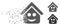 Dissipated Pixel Halftone Real Estate Smile Smiley Icon