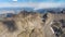 Distant Forest Fire over the Seven Devils Mountains of Idaho in