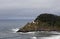 Distant Haceta Head Lighthouse Oregon Coast