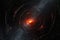 distant quasars light bent by dark matter halo