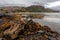 Distant view od Eilean Donnan castle