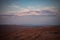 Distant view of a small town in Wahiba Sands desert, Oman