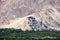 Distant view of Thiksey Gompa, Leh