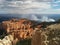 Distant wildfire at Bryce Canyon National Park