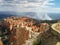 Distant wildfire at Bryce Canyon National Park