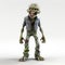 Distinctive Character Design: Animated Zombie 3d Model Photo
