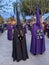 The distinctive cloaks and hoods of Spanish Holy Week processions