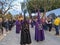 The distinctive cloaks and hoods of Spanish Holy Week processions