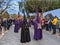 The distinctive cloaks and hoods of Spanish Holy Week processions