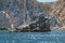 The distinctive Pelican Rock near the marina in Cabo San Lucas