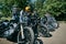 Distinguished Gentleman`s Ride 2022  in Bucharest Romania May, triumph classic motorcycles event Gentlemen Ride