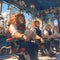 Distinguished Lions, Upscale Barber Shop - Stock Image