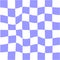 Distorted purple and white chessboard background. Crazy checkerboard texture. Chequered optical illusion. Psychedelic