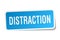 distraction sticker