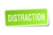 distraction sticker