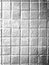 Distress old texture with floor or wall rectangle tile. Black and white grunge background