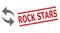 Distress Rock Stars Stamp and Halftone Dotted Refresh