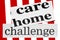 Distressed newspaper headline reading care home challenge