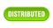 distributed button. rounded sign on white background