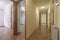 Distributor corridor of a house with oak carpentry,