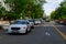 District of Columbia Metropolitan Police block road to White House during of protests against the death of George Floyd in