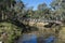 Disused Bridge Crossing Onkaparinga River, Kangarilla, South Australia