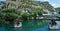 Disused Steel Frame Bridge Across Drin River, Albania