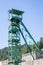 Disused tower of the potash mine of Cardona