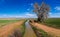 Ditch in Eastern Colorado Filled with Water