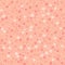 Ditsy floral seamless vector repeat pattern in tonal pinks