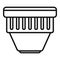 Dive pool filter icon outline vector. Water cleaning