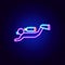 Diver Swim Neon Sign