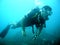 Diver in zanzibar