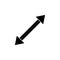 divergent arrows icon. Element of web icon for mobile concept and web apps. Isolated divergent arrows icon can be used for web and