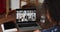 Diverse businesspeople engaged in group video call, laptop screen view