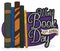 Diverse Design of Spine of Books to Celebrate its Day, Vector Illustration