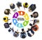 Diverse People and Social Networking Concepts