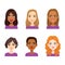 Diverse Woman Face Avatar