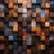 Diverse Wooden Wall With Color Variety