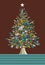 Diversity Christmas Tree hands card