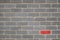 Diversity, Grey Wall with one Red Brick