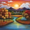 diversity with a mix of Karla Gerard\\\'s and Loish\\\'s styles, capturing the essence of a precious river environment