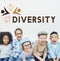 Diversity Nationalities Unity Togetherness Graphic Concept