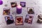 Divination cards alignment for love and family. Candle and wedding rings. Men and women relationships, astrology, fortune telling
