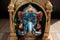 Divine Beauty A Captivating Close up of Ganesha Idol.AI Generated