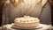 Divine Indulgence White Chocolate Cheesecake Delight.AI Generated