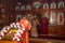 The divine Liturgy in the Orthodox Church with the participation of Archbishop